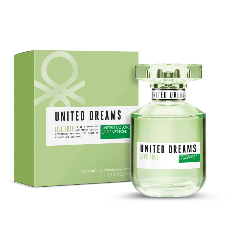 Perfume United Dreams Live Free W Benneton
